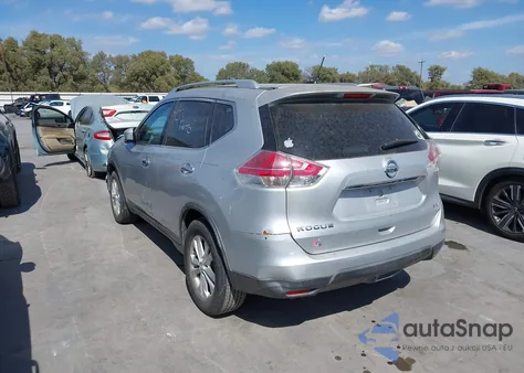 2015 Nissan Rogue Sv from USA, damaged, VIN KNMAT2MT3FP512928